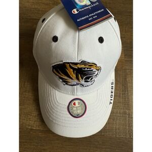UNIVERSITY OF MISSOURI Champion White Structured Hat